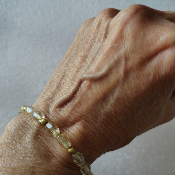 Alex and Ani Jewelry - Alex and Ani Vintage Beaded Gold Wrap Bracelet Vintage Expandable Bangle 430